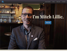 Tablet Screenshot of mitchlillie.com